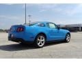 2010 Grabber Blue Ford Mustang GT Premium Coupe  photo #63