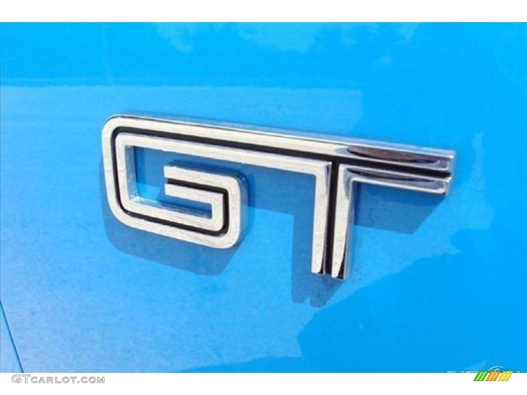 2010 Mustang GT Premium Coupe - Grabber Blue / Charcoal Black/Grabber Blue photo #64