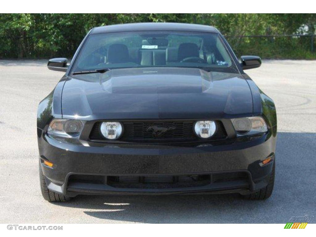 2010 Mustang GT Premium Coupe - Black / Charcoal Black photo #2
