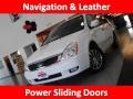 Clear White 2011 Kia Sedona EX