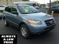 2009 Silver Blue Hyundai Santa Fe GLS 4WD  photo #1