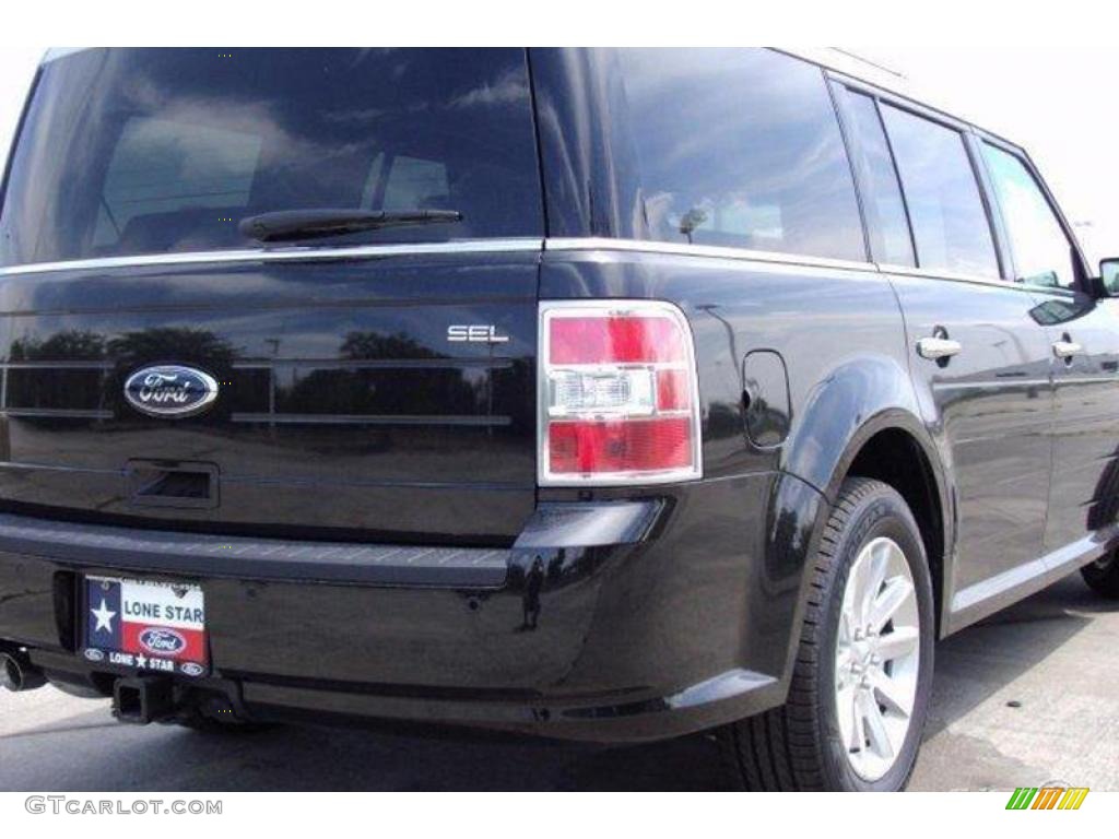 2010 Flex SEL - Tuxedo Black / Charcoal Black photo #9