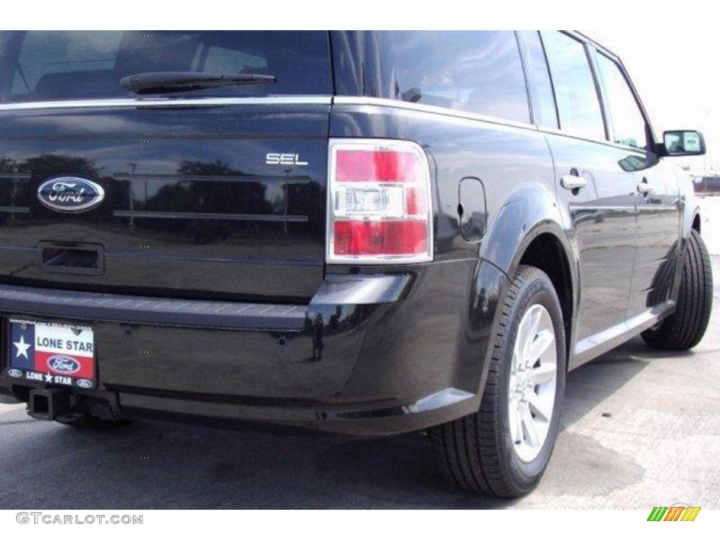 2010 Flex SEL - Tuxedo Black / Charcoal Black photo #10