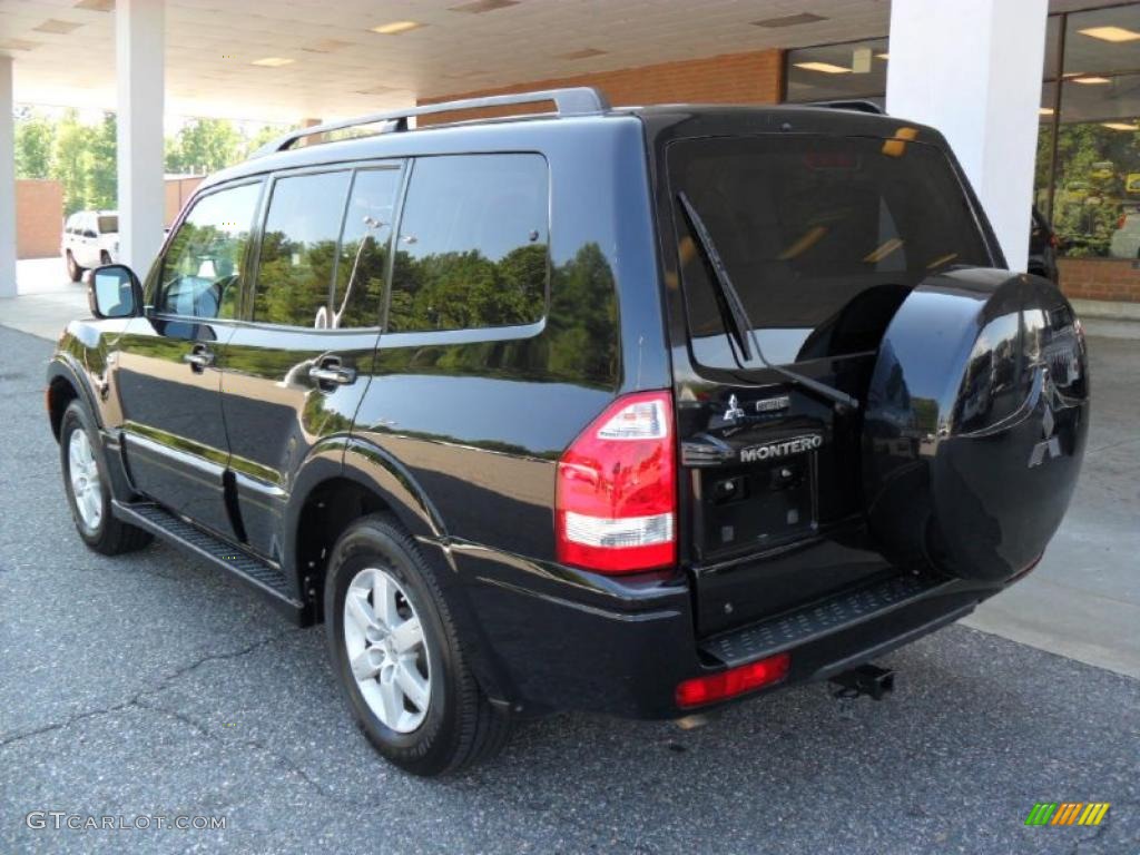 2006 Montero Limited 4x4 - Midnight Black / Charcoal photo #2