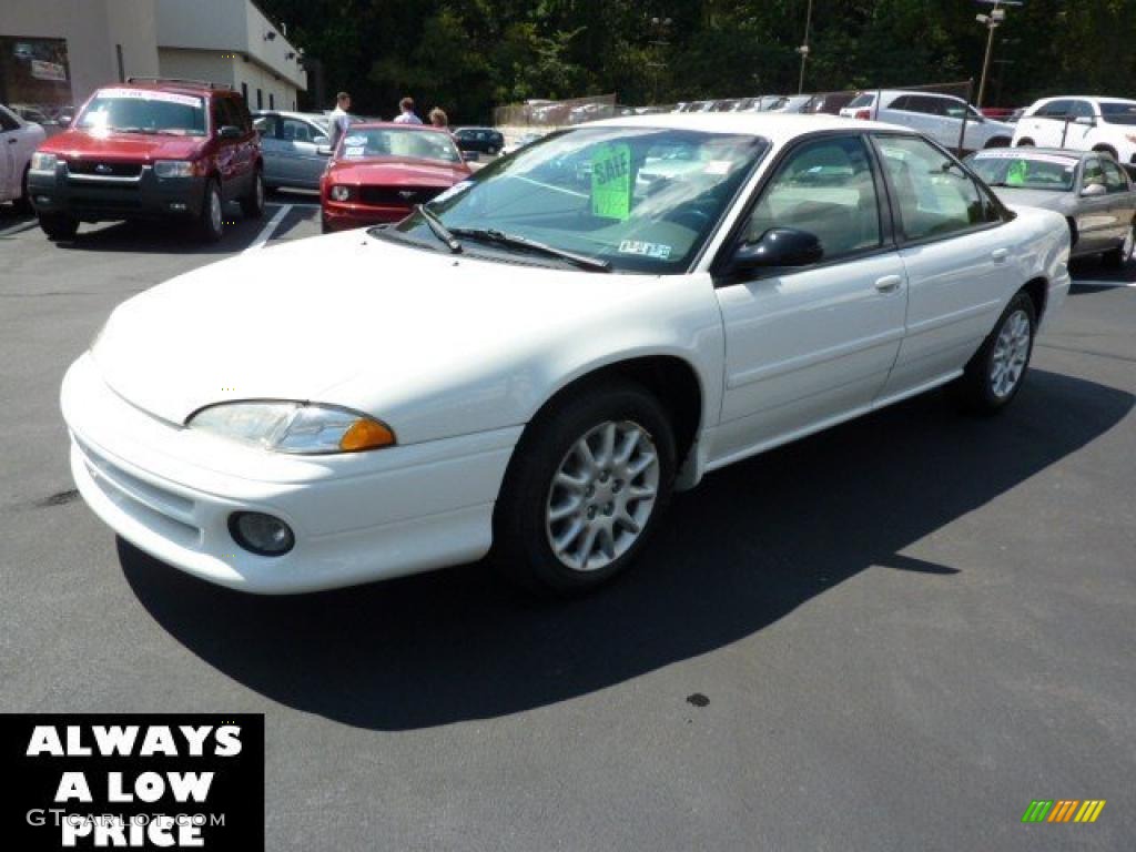 1997 Intrepid Sedan - Stone White / Gray photo #3