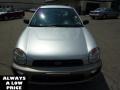 2002 Platinum Silver Metallic Subaru Impreza Outback Sport Wagon  photo #2