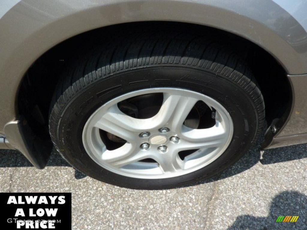 2002 Impreza Outback Sport Wagon - Platinum Silver Metallic / Gray photo #9