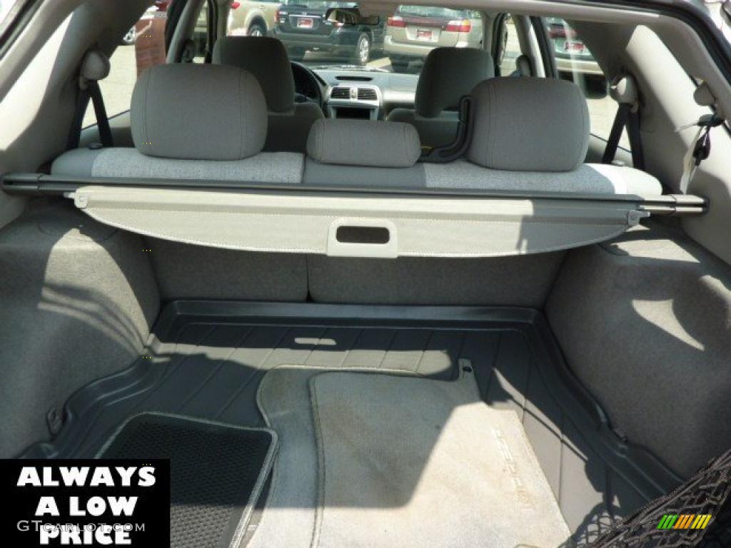 2002 Impreza Outback Sport Wagon - Platinum Silver Metallic / Gray photo #15