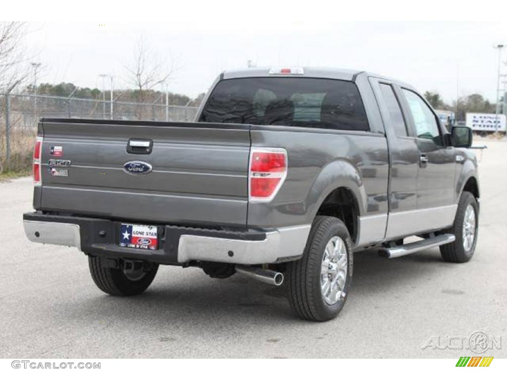 2010 F150 XLT SuperCab - Sterling Grey Metallic / Medium Stone photo #8