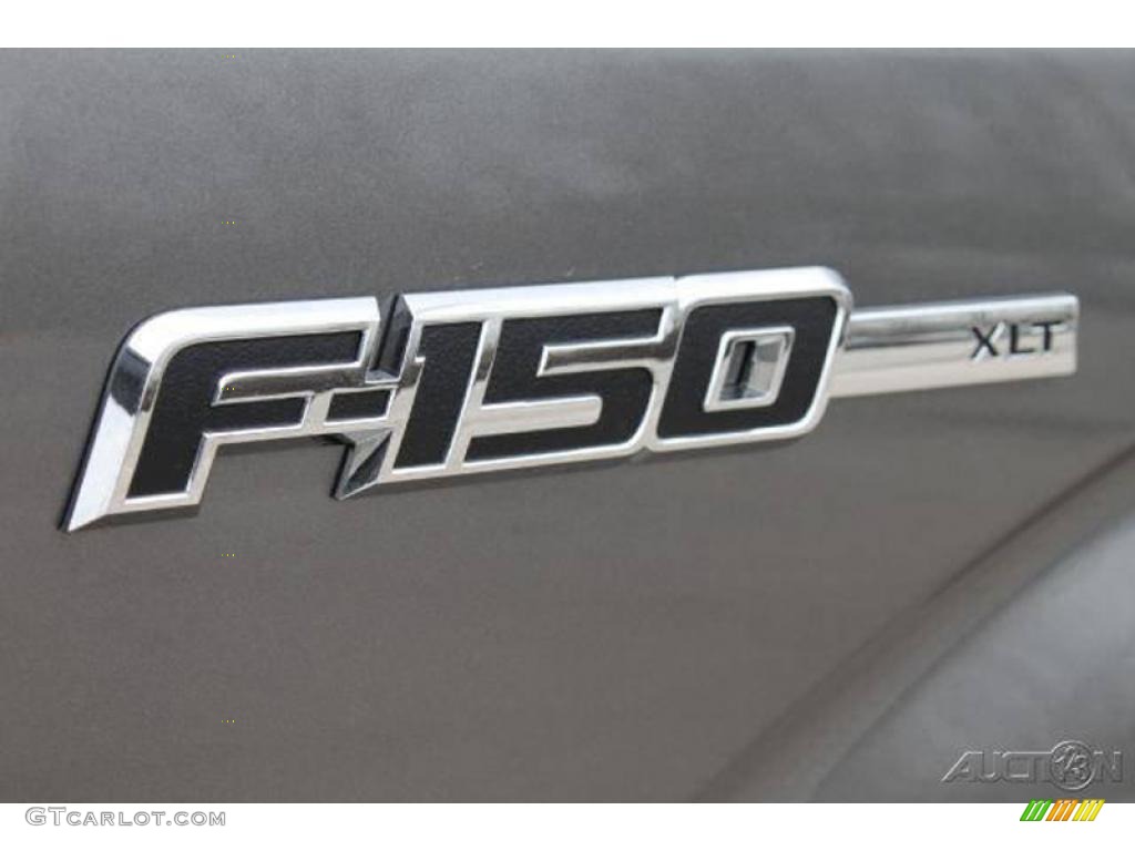 2010 F150 XLT SuperCab - Sterling Grey Metallic / Medium Stone photo #11