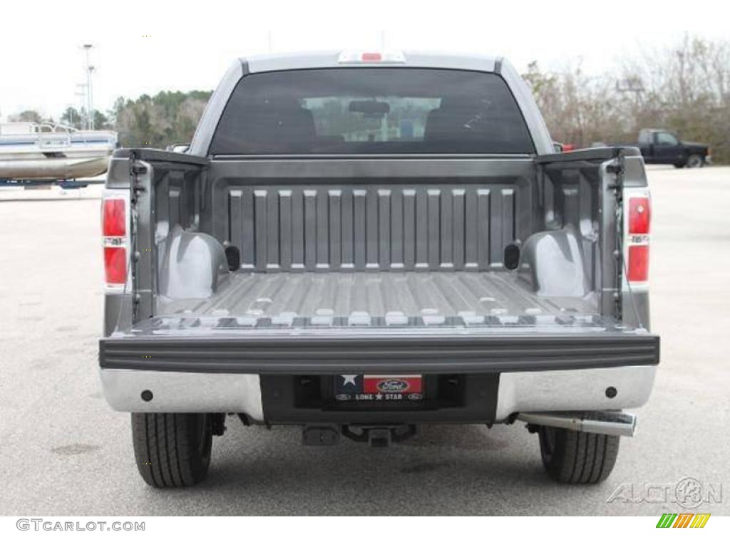 2010 F150 XLT SuperCab - Sterling Grey Metallic / Medium Stone photo #15