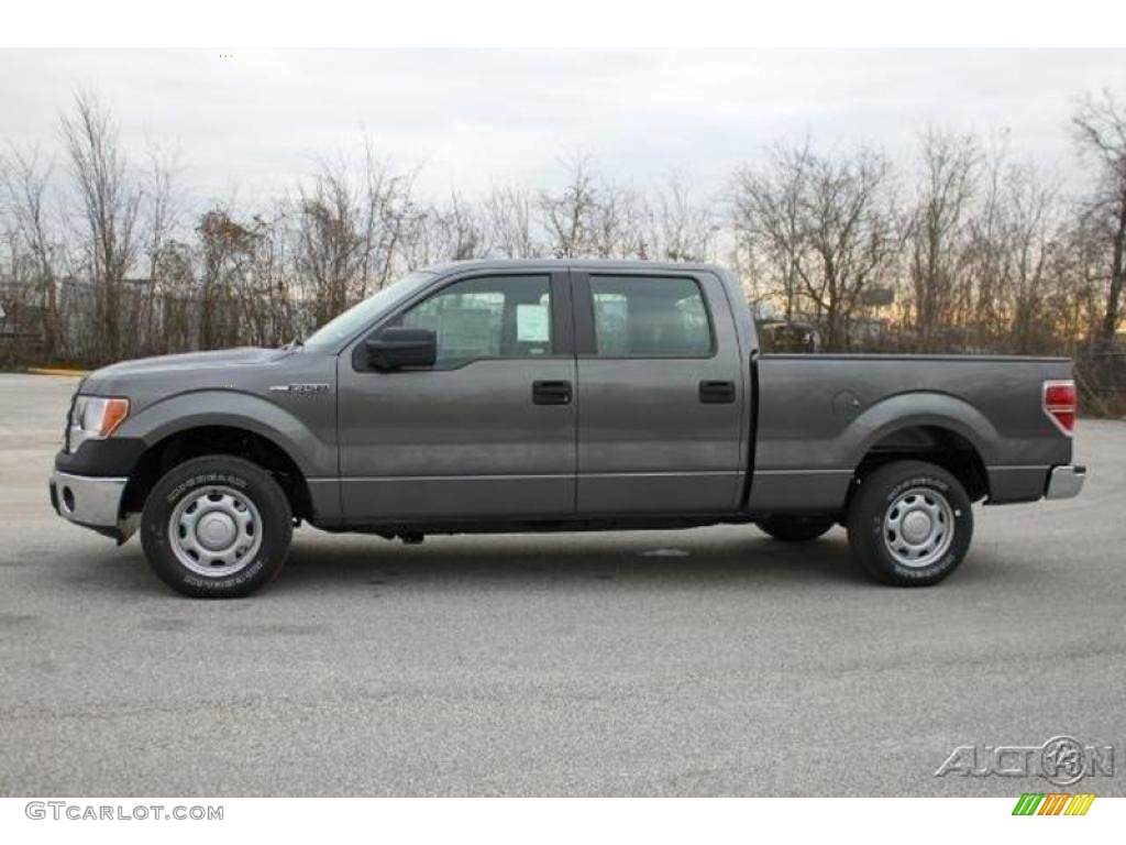 2010 F150 XL SuperCrew - Sterling Grey Metallic / Medium Stone photo #5