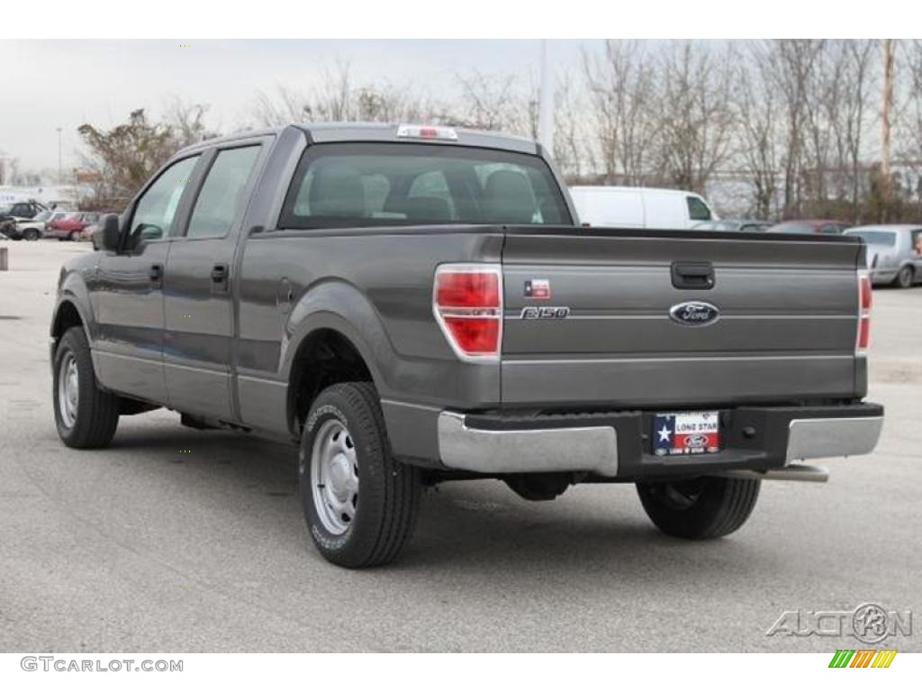 2010 F150 XL SuperCrew - Sterling Grey Metallic / Medium Stone photo #6