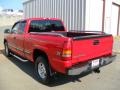 2000 Victory Red Chevrolet Silverado 1500 LS Extended Cab 4x4  photo #2