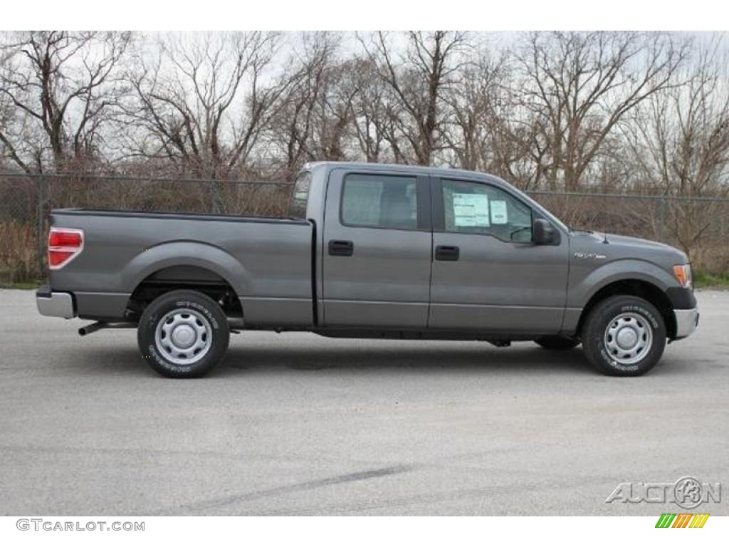 2010 F150 XL SuperCrew - Sterling Grey Metallic / Medium Stone photo #9