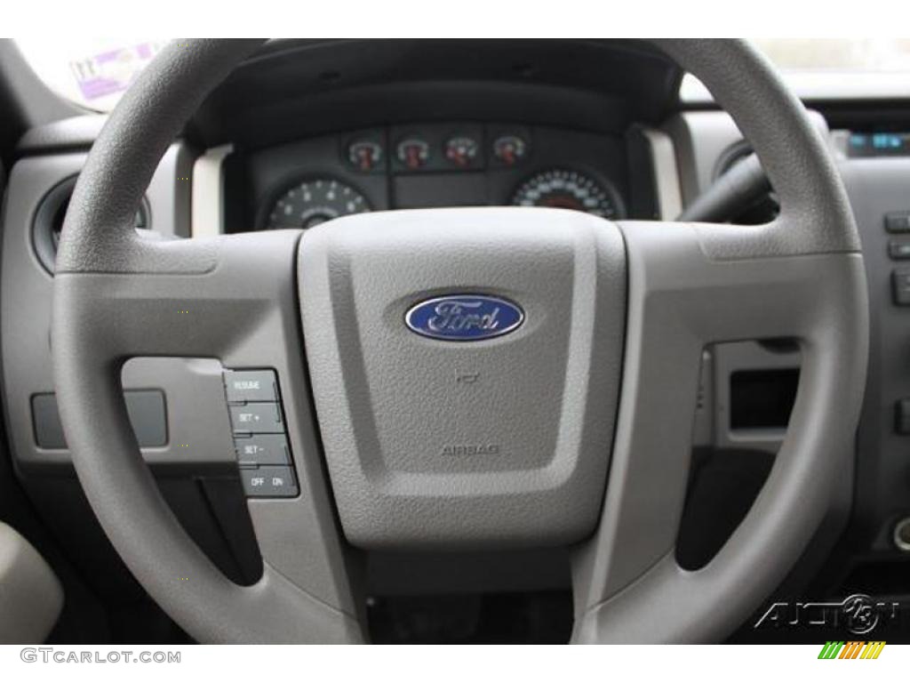 2010 F150 XL SuperCrew - Sterling Grey Metallic / Medium Stone photo #22