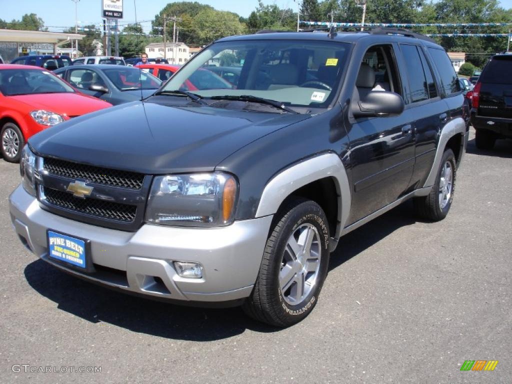 2007 TrailBlazer LT 4x4 - Graphite Metallic / Light Gray photo #1