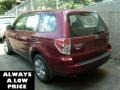 2009 Camellia Red Pearl Subaru Forester 2.5 X  photo #2