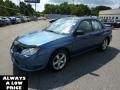 2007 Newport Blue Pearl Subaru Impreza 2.5i Sedan  photo #3