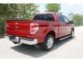 2010 Red Candy Metallic Ford F150 Lariat SuperCrew  photo #3