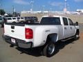 Summit White - Silverado 3500HD Work Truck Crew Cab 4x4 Dually Photo No. 4