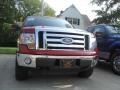 2010 Red Candy Metallic Ford F150 XLT SuperCab 4x4  photo #2