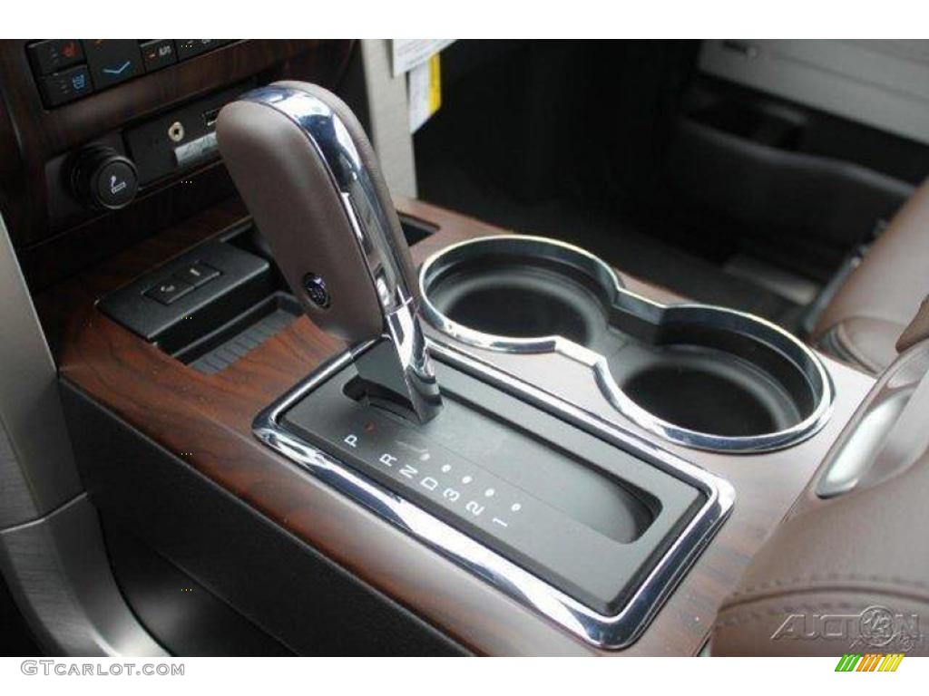 2010 F150 Platinum SuperCrew 4x4 - Tuxedo Black / Sienna Brown Leather/Black photo #32