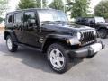 Black - Wrangler Unlimited Sahara 4x4 Photo No. 4