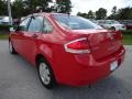 2008 Vermillion Red Ford Focus S Sedan  photo #3