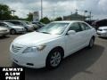 2008 Super White Toyota Camry LE  photo #3