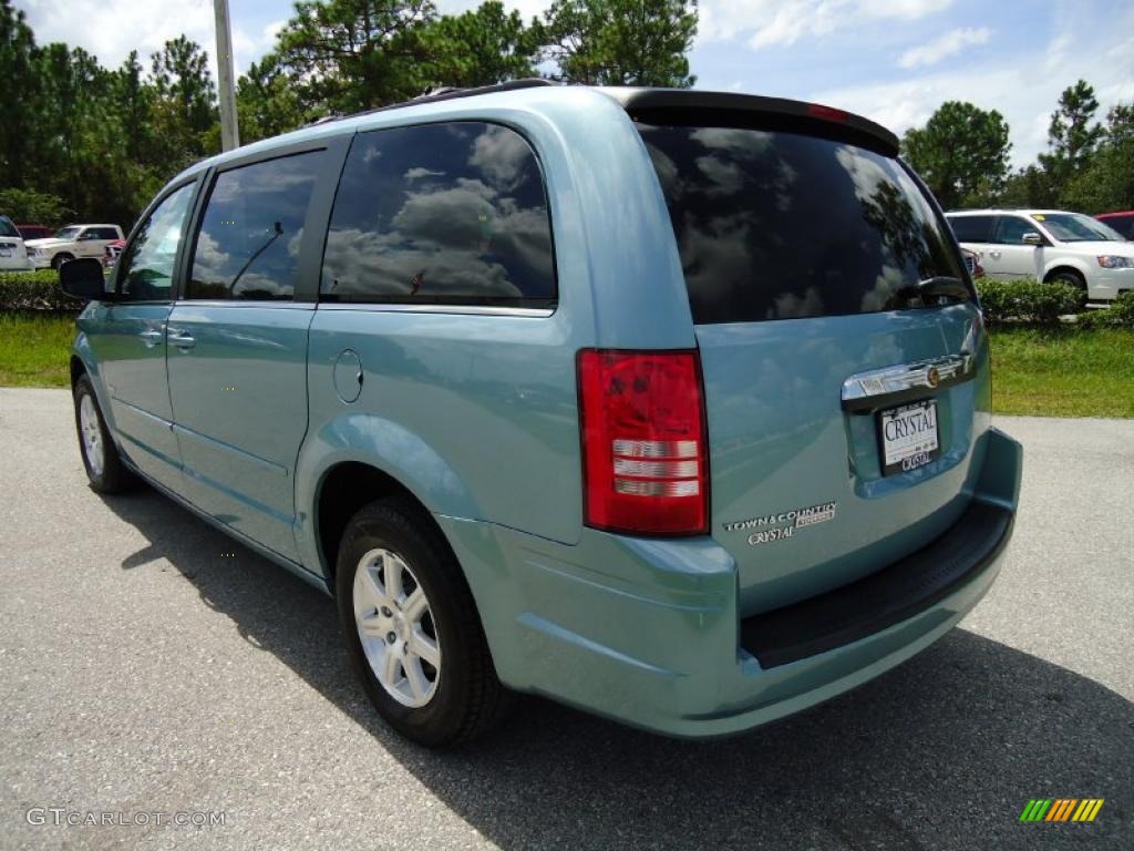 2008 Town & Country Touring Signature Series - Clearwater Blue Pearlcoat / Medium Pebble Beige/Cream photo #3