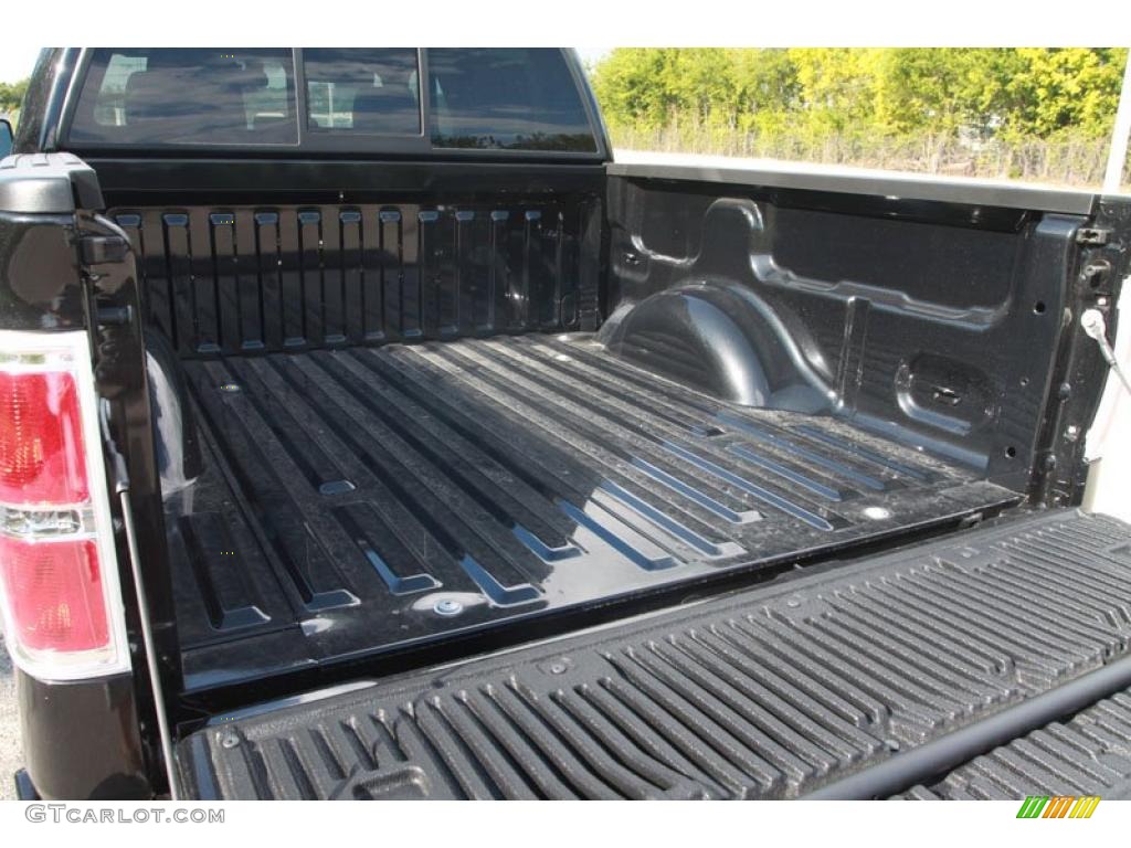 2010 F150 Platinum SuperCrew 4x4 - Tuxedo Black / Sienna Brown Leather/Black photo #12