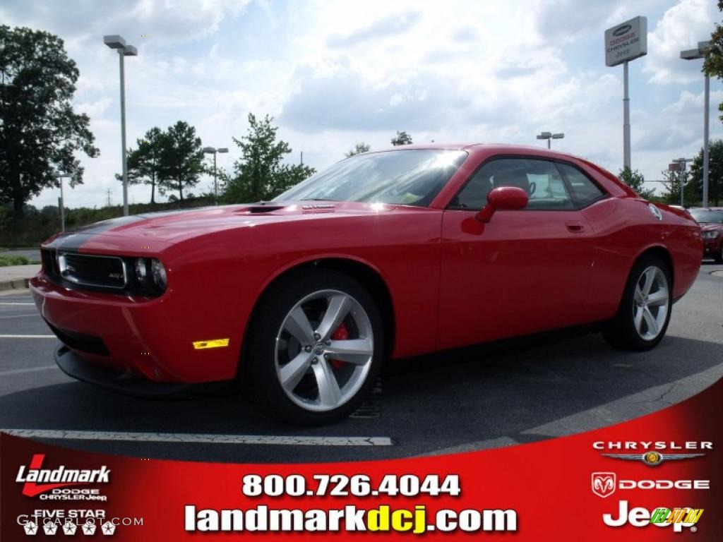 2010 Challenger SRT8 - TorRed / Dark Slate Gray photo #1