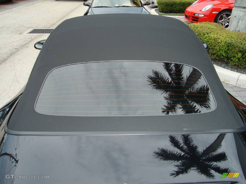 2008 911 Carrera 4S Cabriolet - Black / Black photo #24