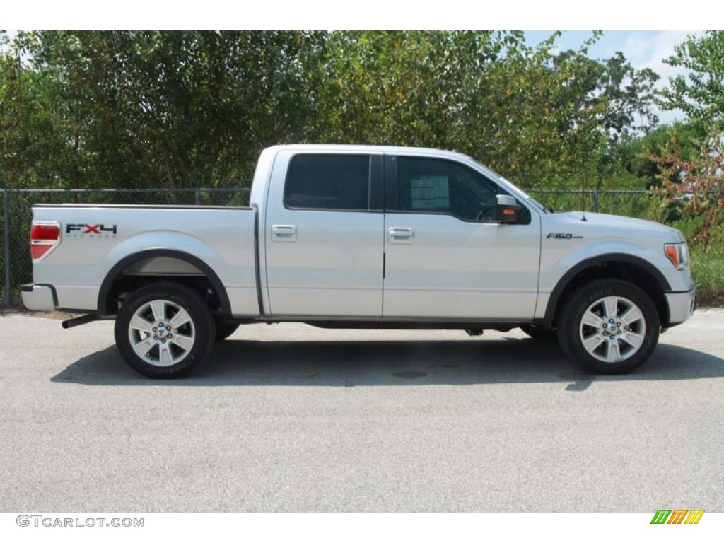 2010 F150 FX4 SuperCrew 4x4 - Ingot Silver Metallic / Black photo #2