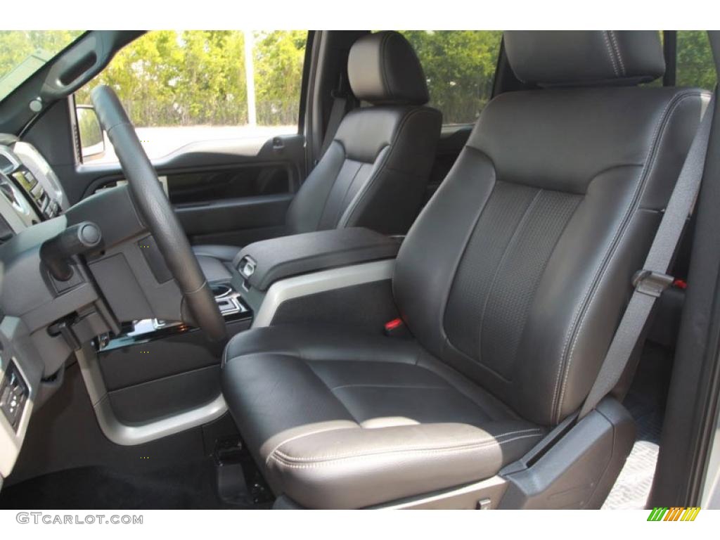 2010 F150 FX4 SuperCrew 4x4 - Ingot Silver Metallic / Black photo #5