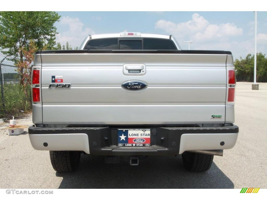 2010 F150 FX4 SuperCrew 4x4 - Ingot Silver Metallic / Black photo #11