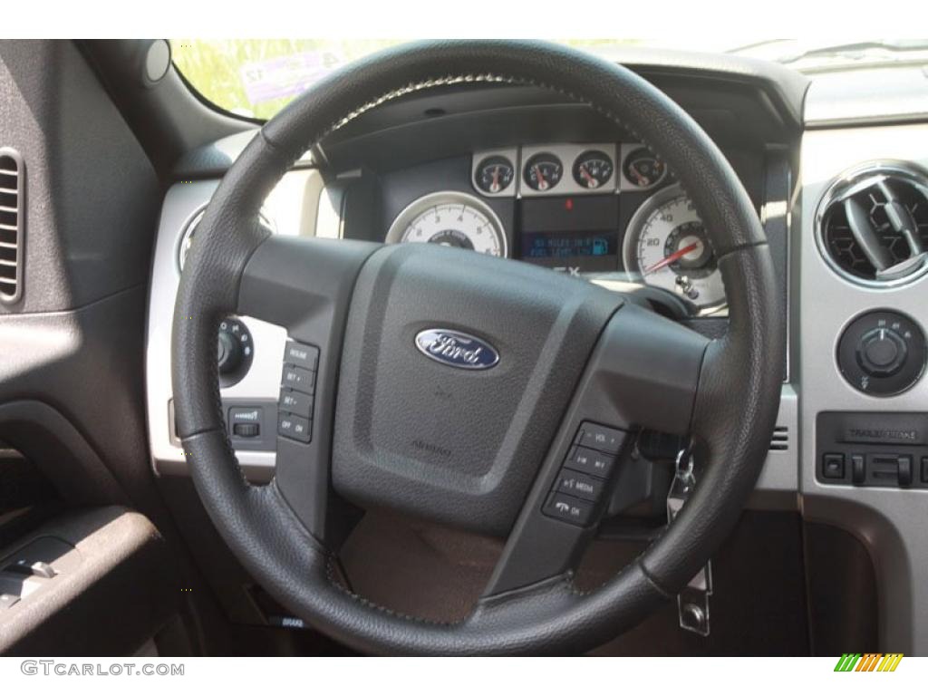 2010 F150 FX4 SuperCrew 4x4 - Ingot Silver Metallic / Black photo #17
