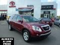 2007 Red Jewel Tintcoat GMC Acadia SLT AWD  photo #1