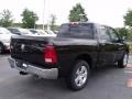 2011 Brilliant Black Crystal Pearl Dodge Ram 1500 Big Horn Crew Cab  photo #3