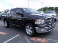 2011 Brilliant Black Crystal Pearl Dodge Ram 1500 Big Horn Crew Cab  photo #4