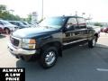 2003 Onyx Black GMC Sierra 1500 SLT Extended Cab 4x4  photo #3