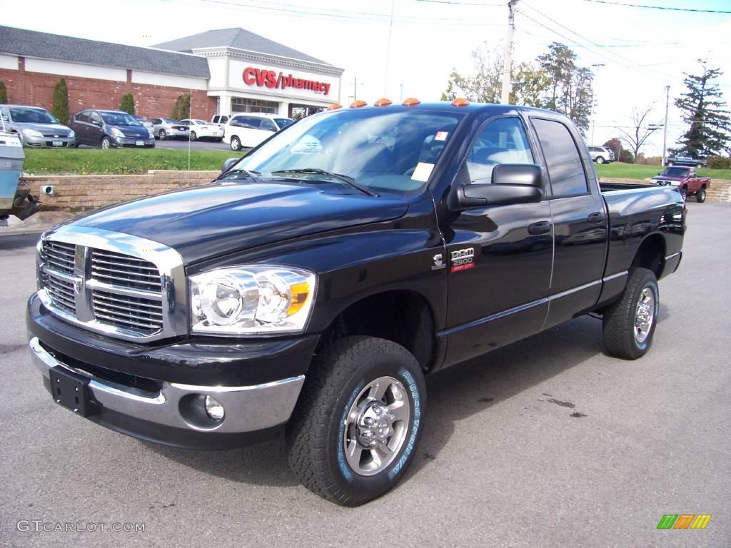 Brilliant Black Crystal Pearl Dodge Ram 2500