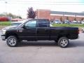 2009 Brilliant Black Crystal Pearl Dodge Ram 2500 Big Horn Edition Quad Cab 4x4  photo #2