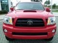 2008 Radiant Red Toyota Tacoma V6 PreRunner TRD Sport Double Cab  photo #8