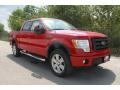 2010 Vermillion Red Ford F150 FX4 SuperCrew 4x4  photo #1