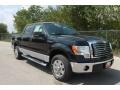 2010 Tuxedo Black Ford F150 XLT SuperCrew  photo #1