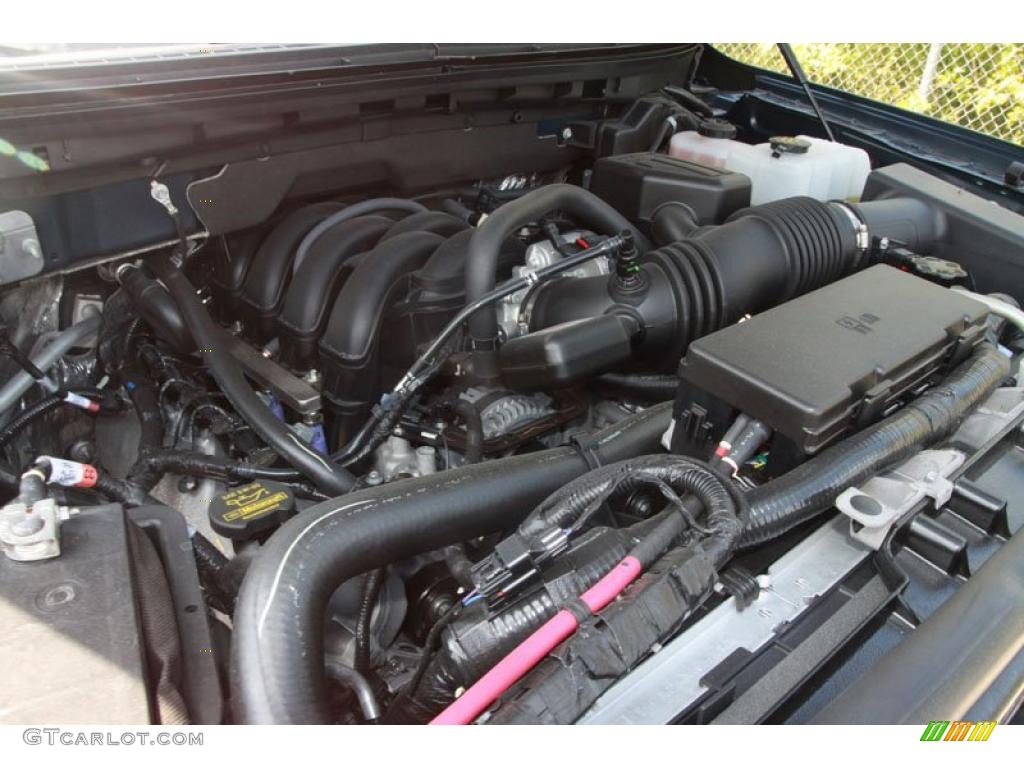 2010 F150 XLT SuperCrew 4x4 - Dark Blue Pearl Metallic / Medium Stone photo #19