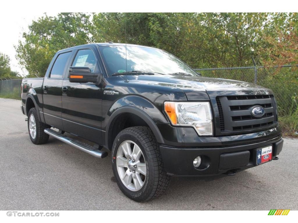 2010 F150 FX4 SuperCrew 4x4 - Tuxedo Black / Black photo #1