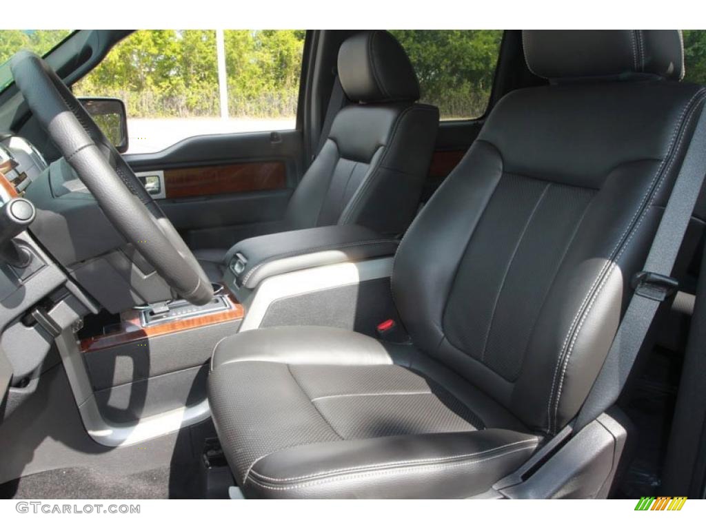 2010 F150 XLT SuperCrew - Tuxedo Black / Black photo #5